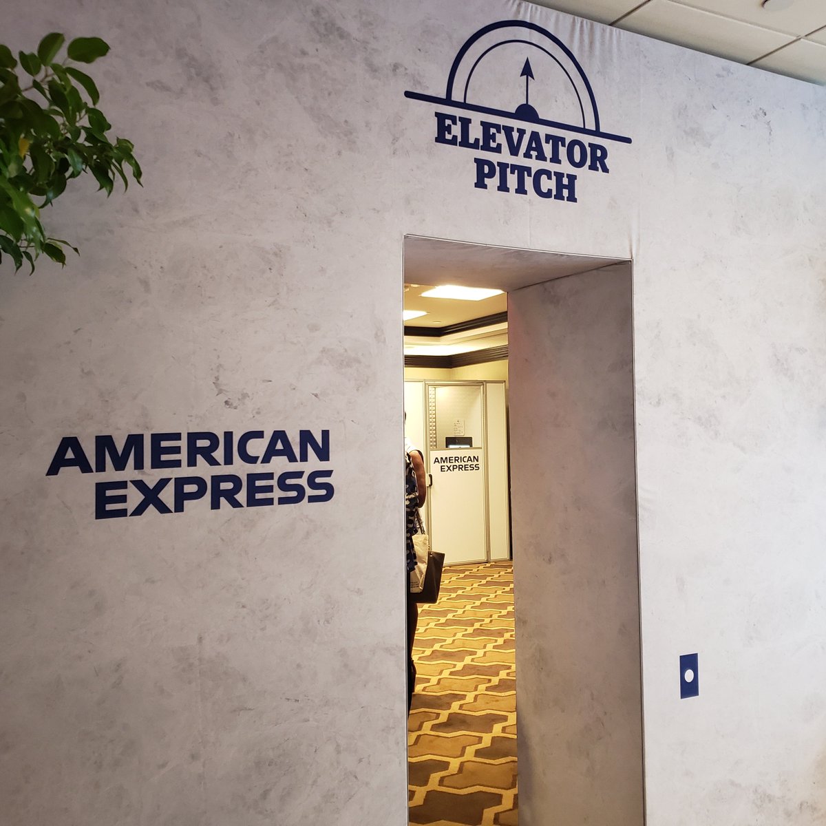 AmexBusiness's tweet image. Do you know your 20-second elevator pitch? Listening to a recording of yourself is a great way to perfect it! If you&apos;re at our #SummitForSuccess today, swing by and give it a try.