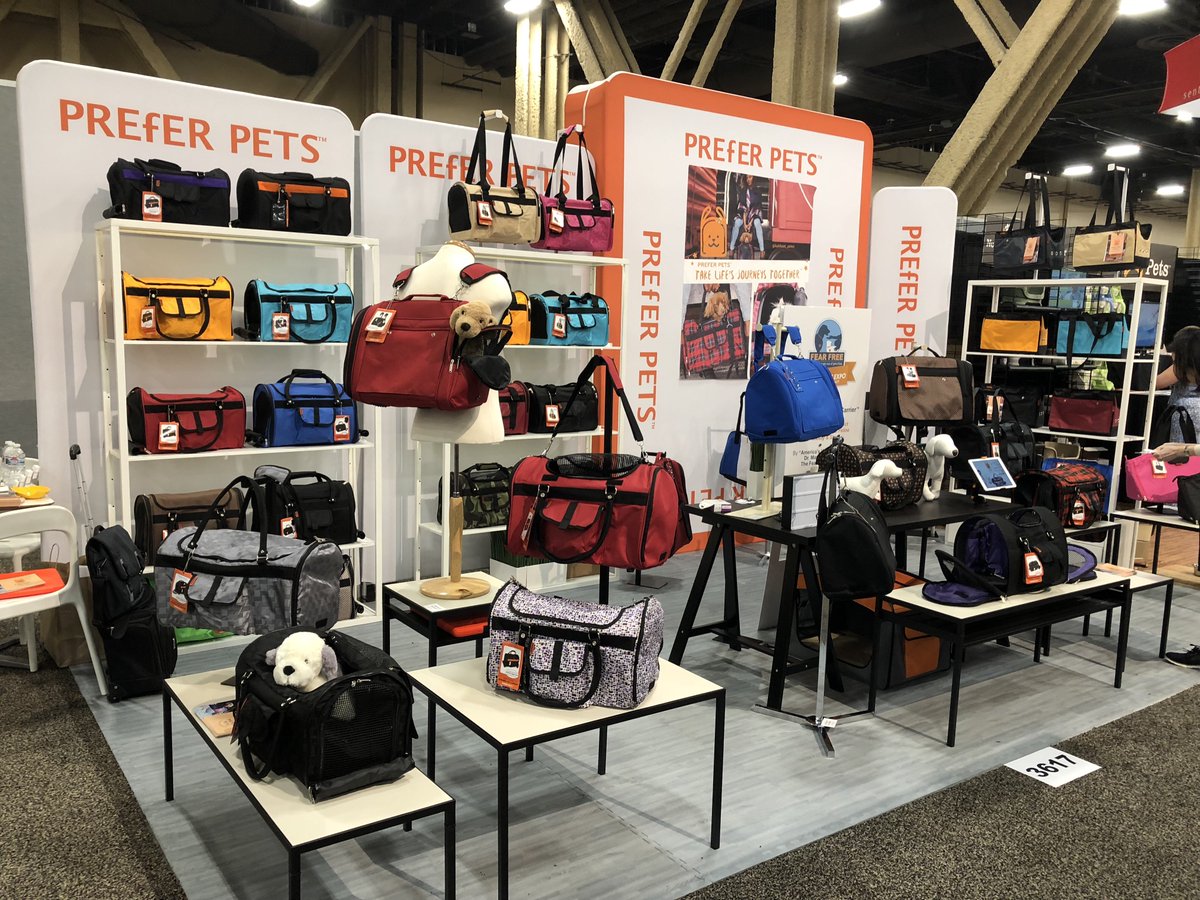 PreferPets's tweet photo. June 26-28, #SUPERZOO we are here!!! Visit our Booth #3617, say hello and check out the new products we are bringing in! Looking forward to seeing our furrrriends 😊🐶🐱🐾❤️
——
#preferpets #petcarrier  #superzoo2018 #tradeshow #petproducts #petsupplies #mandalabay #lasvegas https://t.co/EvOfYir72A