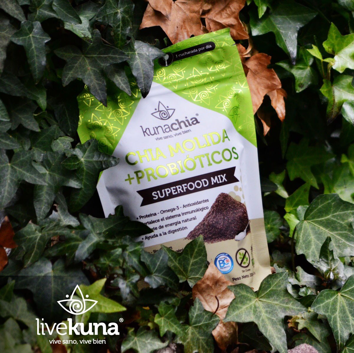LiveKunaCorp's tweet photo. Fortalece tu sistema inmunológico con Chia molida con probióticos.
#KunaLiveStyle #Livekuna #LiveKunaTodosLosDias #SuperAlimento #EstiloSaludable #ChiaMolida #Probióticos #VidaEnergetica #VidaSaludable #SuperFoods #HealthyLifeStyle #LiveEnergy https://t.co/OON2HdZ1La