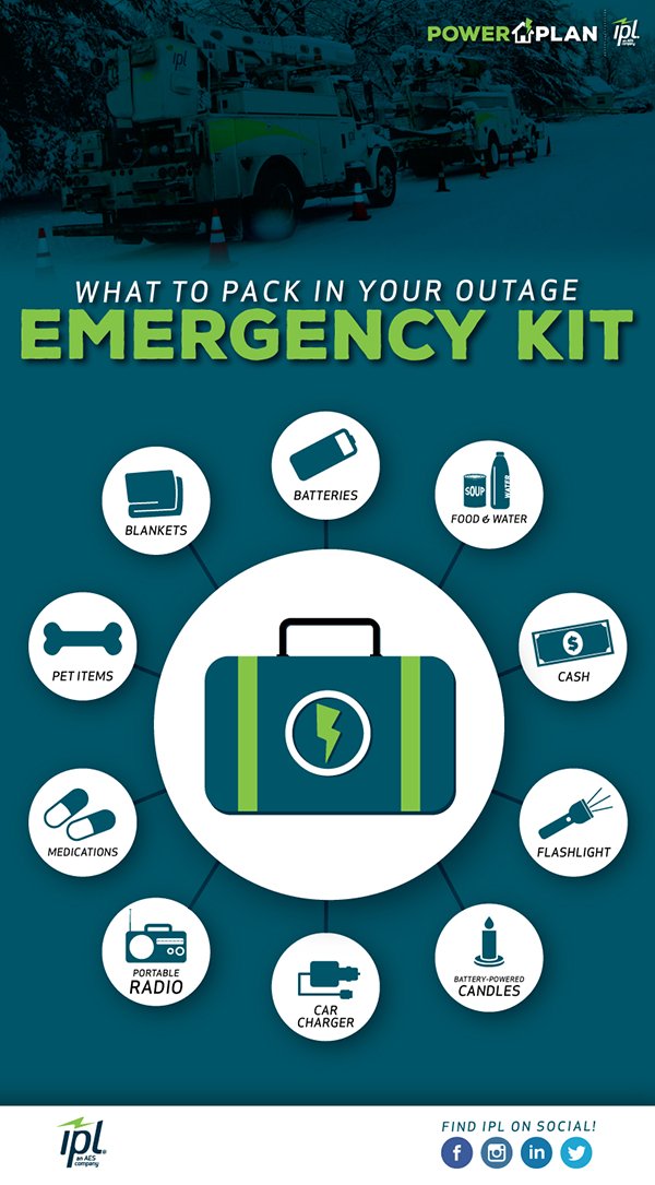 AESIndiana's tweet photo. Don't wait until you hear a #severewx alert to pull together an emergency kit. Plan ahead: https://t.co/Iv0aC4LIBh https://t.co/MlxM8pS9rT