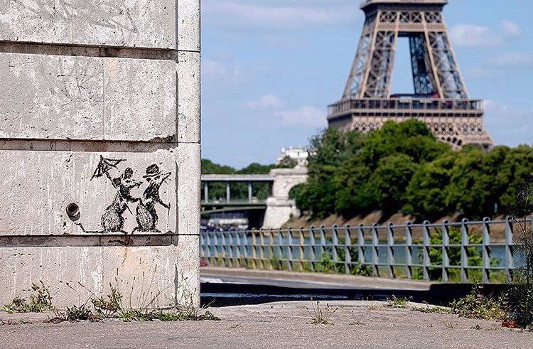 #banksy #paris #theartofbanksy 🐀