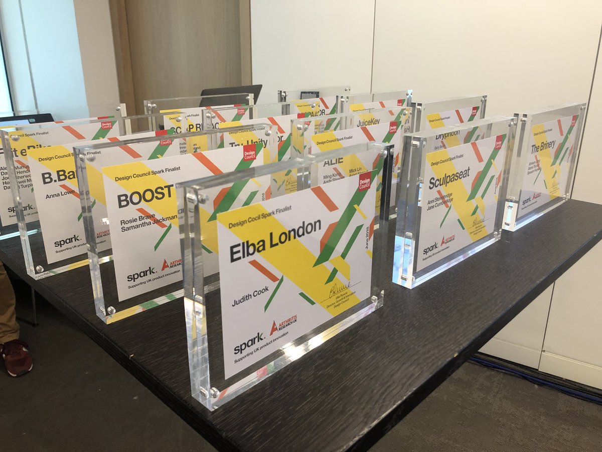 newdesignmag's tweet photo. Wonderful to be at the @DesignMuseum this evening for the 2018 @designcouncil Spark showcase. 12 fascinating product ideas on display! #DCSpark https://t.co/htA3UBniyl