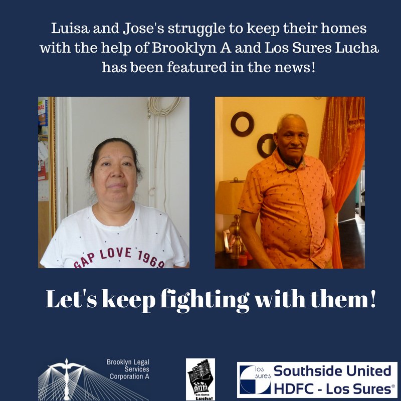 BUJ_NYC's tweet photo. Read about Luisa and Jose's struggle to keep their homes in Williamsburg. In English: https://t.co/LjTTMbAOCR. En Espanol: https://t.co/GUekErAxRi. #tenantsrights #tenantsfightback #aquiestamosynonosvamos @LosSuresLUCHA https://t.co/O4AlqqZiHJ