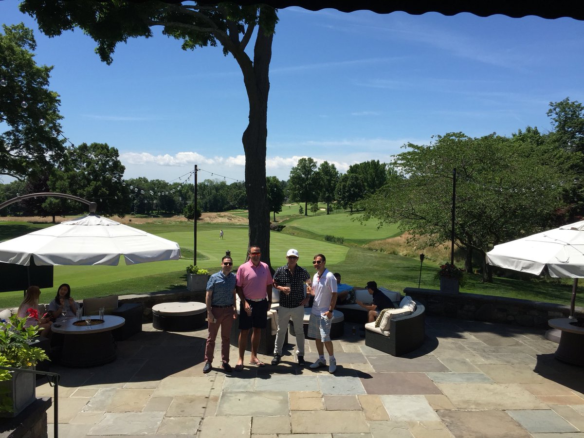RFAServices's tweet photo. It's a gorgeous day "fore" some #golf at Siwanoy Country Club! @RFAServices' 6th Annual Golf Outing is off to a great start. #RFAgolf
#techtalk #AlwaysOn #AskRFA #MSP #cybersecurity #disasterrecovery #ITSecurity #netsec #infosec #compliance #finserv #fintech #RFAServices #RFA https://t.co/HU9fAPtfxp