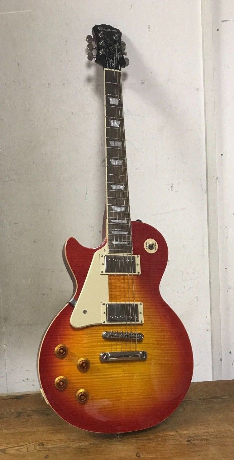 Epiphone les paul standard plustop pro left handed deals