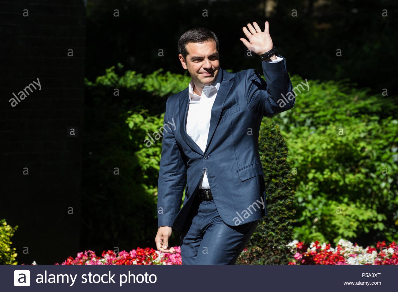 Mark Kerrison on Twitter "IMAGES Prime Minister Theresa May meets Greek Prime Minister Alexis