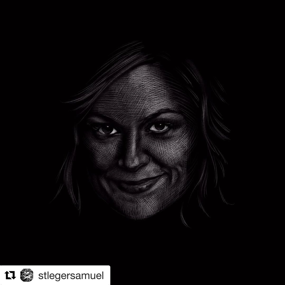 splendidhand's tweet photo. Repost Sam St.Leger
Amy Poehler
#amypoehler #poehler #poehlerbear #snl #comedian #actor #parksandrec #parksandrecreation #uprightcitizensbrigade #ucb #kaitlin #hillaryclinton #leslieknope #knope #portrait #blackandwhite #illustration #illustrators #splendidhand https://t.co/uhyoPobUGf