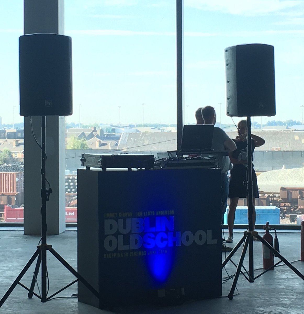 Dublinoldschool's tweet photo. #DublinOldSchool preview screening down in #OdeonPointSquare is a cracker...cheers to @the5LampsBeer for providing the drinks! @ODEONCinemas https://t.co/lD60ZtzYEZ