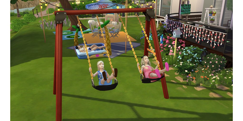 Sim_I_Yang's tweet photo. #thesims4seasons #simsummer #TheSims4! https://t.co/C1N7GcKTAd