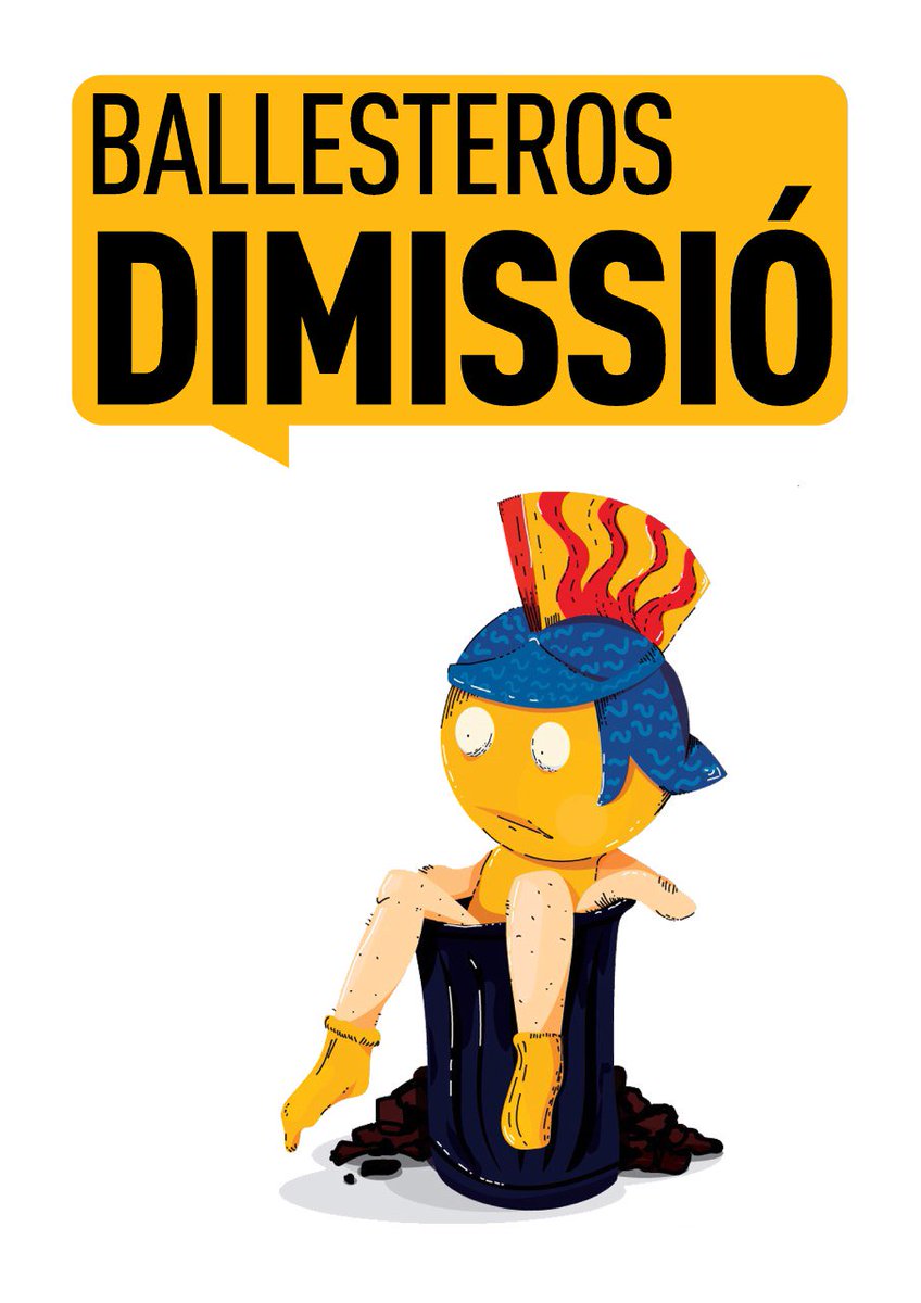 Pensa que quan tot et vagi malament sortir al carrer i cridar:

LA CULPA ÉS DE LA CUP!

Res es solucionarà però així no caldrà dimitir i podràs continuar vivint del sistema.
<a href="/pfballesteros/">Josep F. Ballesteros</a> 

#JocsDeLaFam2018 
#LaCulpaÉsDeLaCUP 
#Tarragona2018 
#JocsMediterranis2018