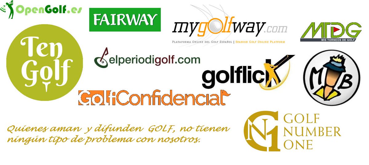 @GolfCanario @GolfNumberOne @RCabreraBello @gcgolf @TenerifeisGolf @RCGLasPalmas @MaspalomasGolf @MelonerasGolf @GolfAmericas @GolfDelSur @fedcanariagolf @marriaga1974 No entiendo 'ni d competencia ni d envidias', c ver y seguir mi otras ctas lo demuestro a diario, Retwitteo a todo el mundo, le deseo lo mejor a quienes AMAN el GOLF por encima d todo.
Comparto y divulgo lo q me piden, lo q no soporto es a quien PERMANECE a la SOMBRA y crítica.