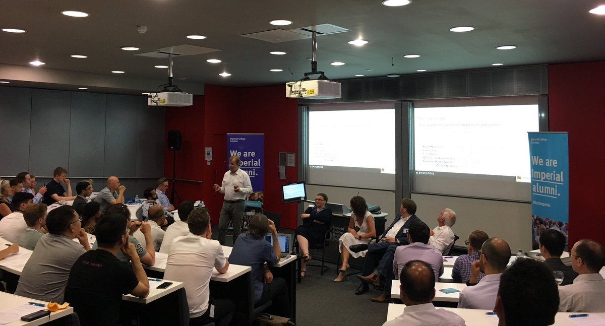 We are delighted to have alumnus <a href="/oliverwoolley/">Oliver Woolley</a> from <a href="/EnvestorsLondon/">Envestors</a> talking to alumni and students about crowdfunding and angel investing at the Entrepreneurship Professional Interest Network #OurImperial