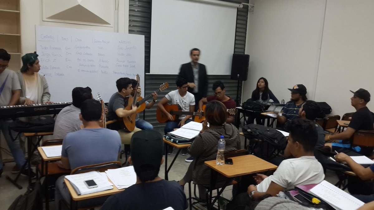 produdom's tweet photo. Preparando un concierto de música nacional con mis alumnos de Historia de la Música del @Ecuador de la @uartesec
#UniversidaddelasArtes #Musica #Pasillo #MusicadelEcuador #Guayaquil #JulioJaramillo #CarlosRubiraInfante #Albazo #Pasacalle #Vals #Bolero https://t.co/3aHtC3jHzL