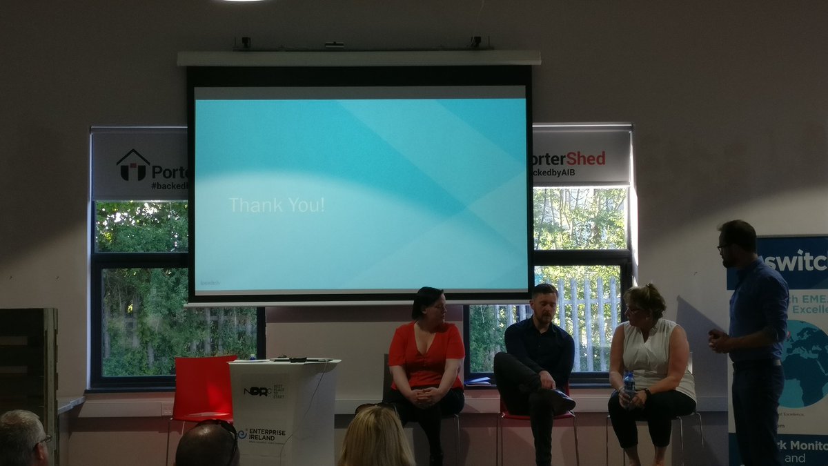 A quick QnA session with today's speakers after their excellent presentation on CX. 
@GoBusGalway @Ipswitch

@AIBIreland @portershed @GalwayMarketing 
#omig #marketing #portershed