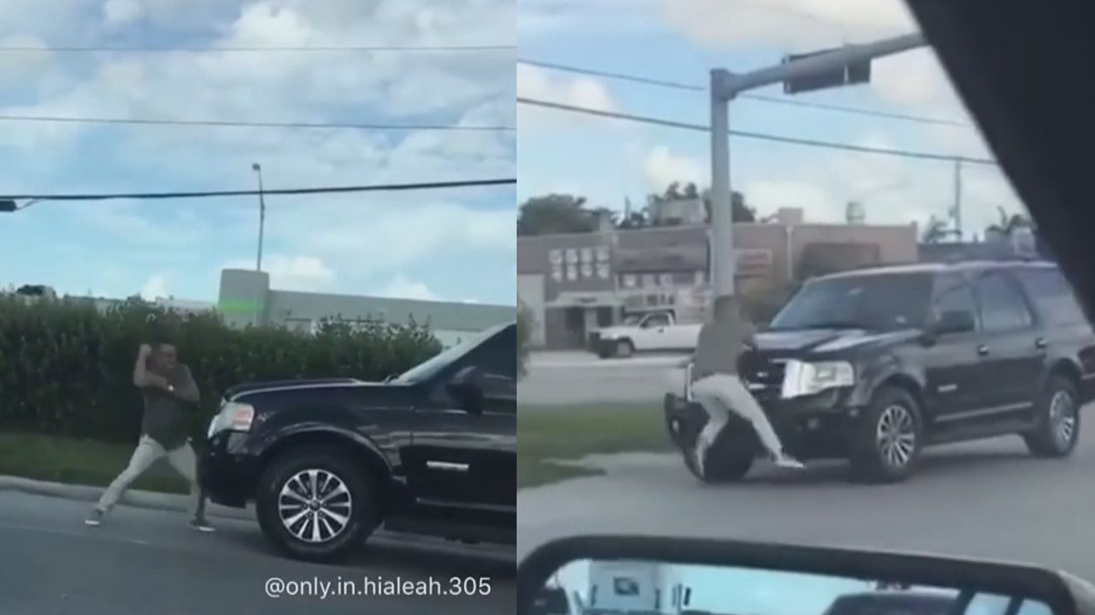 WATCH VIDEO: Wild road rage incident in Hialeah captured on video bit.ly/2Mt5FLN?utm_so… https://t.co/TIGB0Yf6Dc