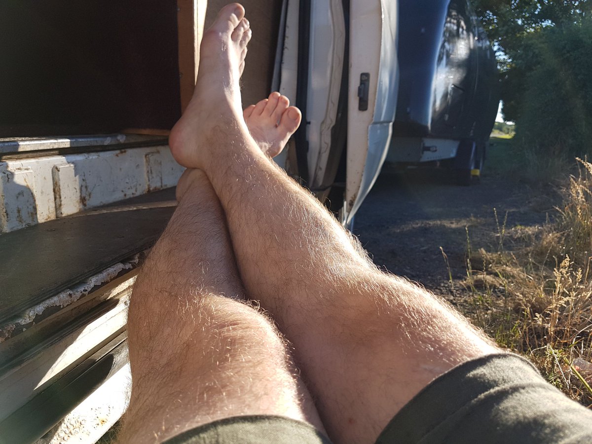 Day done feet up in't sun..