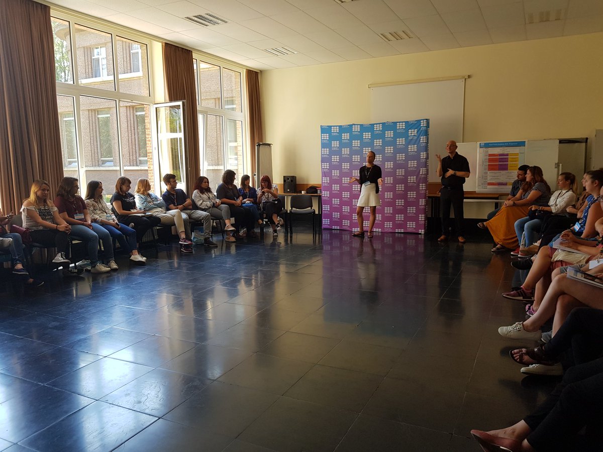 ymcaeurope's tweet photo. 1st day of the @Youth_Forum Academy for #capacitybuilding in #advocacy and #communication: 3 days to #learn #share and #network #4youthrights. Ilenia Ventroni and Marius Pop  are representig us there to boost our work in advocacy and communications. Follow us for updates! https://t.co/vtbUgFB066