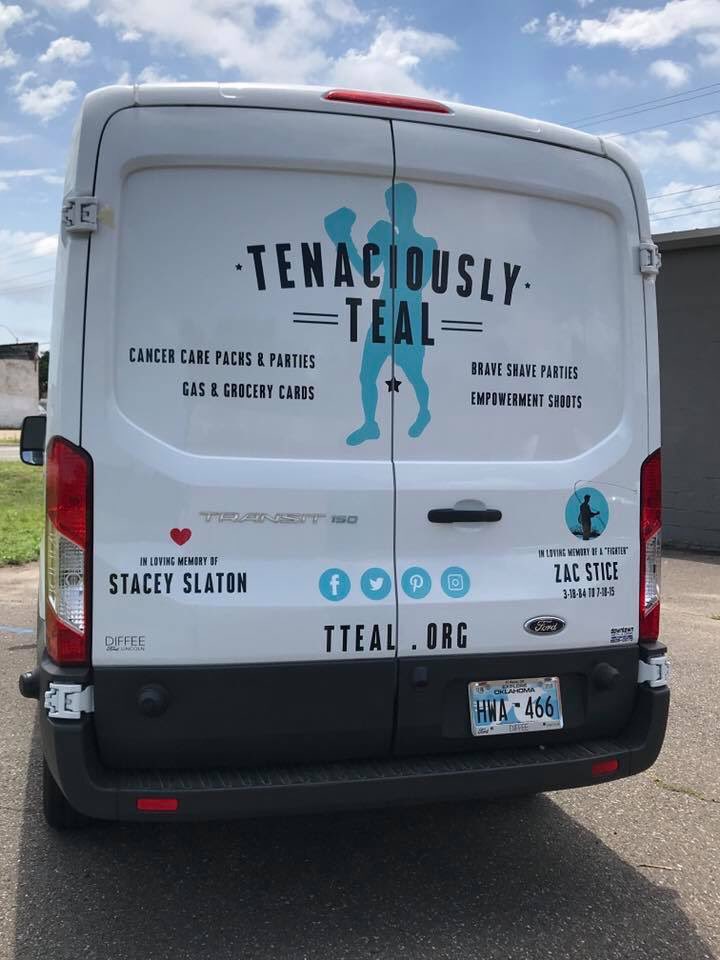 So cool to see <a href="/TTeal_Inc/">Tenaciously Teal</a> helping cancer fighters. Thank you so much <a href="/Greg_Moore7/">Greg Moore</a> for honoring my mom, this means so much to us! She would be so proud.