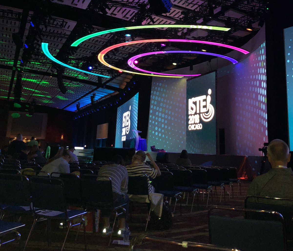 cochran53555's tweet photo. Waiting to see @lesliefisher #ISTE18 https://t.co/FVi0A6WH8A