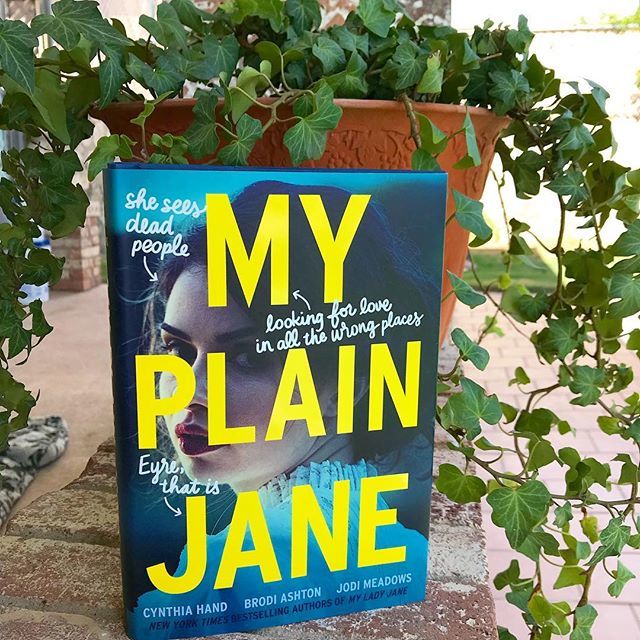 patriciabtighe's tweet photo. Happy Tuesday! Look what arrived while I was taking my nap. I’m so excited to dive into this beauty. ❤️
.
.
.
#theladyjanies #myplainjane #janeeyreretelling #cynthiahand #brodiashton #jodimeadows #teenbooks #gothicnovels #yabookstagram #igauthorlife … https://t.co/r6TuinRxUl https://t.co/cTDnKM6FlS