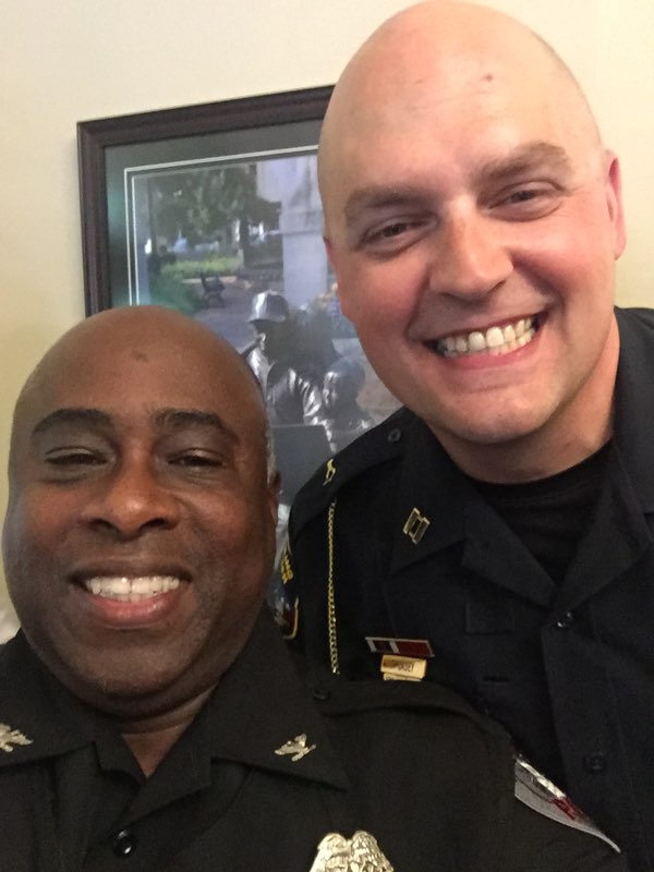 Congratulations to BGPD's Sergeant Eric Woodward, Major Charles Casey, and Deputy Chief Micheal Delaney as they received their promotions today at City Hall!