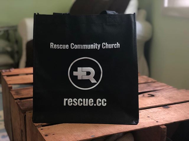 dodeccreative's tweet photo. New bags are finished for @rescuecc #promobag #promotional #promo #promotionalproducts #branded #churchbrand #churchlogo https://t.co/06Mcn0MEmP