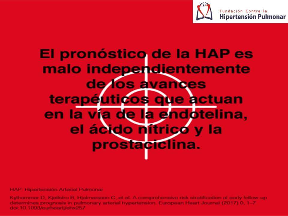fundacionhp's tweet photo. El pronóstico de la #HAP sigue siendo malo. Sigamos luchando por la investigación y acceso a los tratamientos innovadores. #AlertaHAP
#ProyectoEMPATHY https://t.co/QxT8j6fE4X