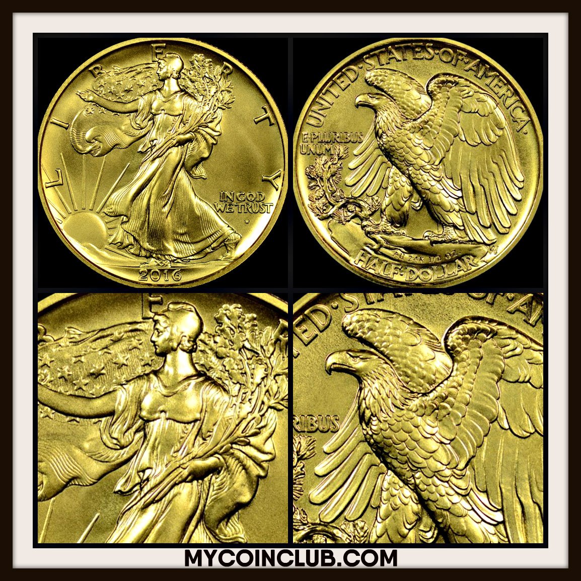 MyCoinClub's tweet image. Today's featured photo from our coin club is this stunning 2016 Gold Half Dollar.  Come on by and show us YOUR coins!  You may have the next featured coin of the day!
mycoinclub.com