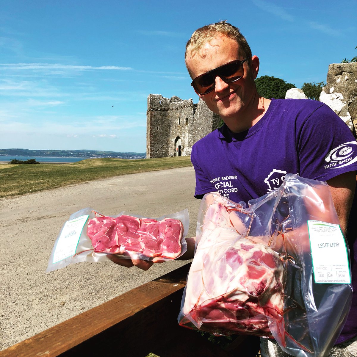 ReallyPro's tweet image. Will and his family are producing amazing salt marsh lamb if you haven’t tried it then go buy it, cook it and eat it - keep up the great work guys!! #welshlamb #gower #gowerpenninsula #lantra #farming #farmingconnect #menterbusnes