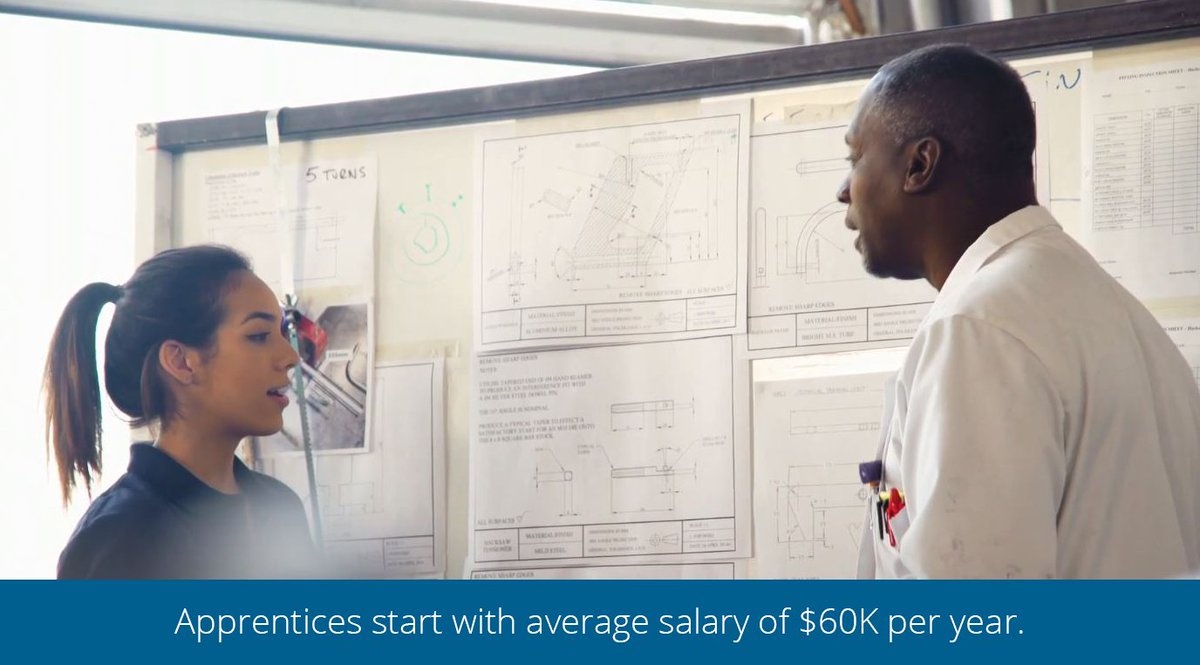the_cwdc's tweet image. Apprenticeships put you on the fast track to earning a higher wage, a promotion or an industry certificate. Earn while you learn. Explore how at ApprenticeshipEvolution.com. #ApprenticeshipEvolution 
ow.ly/86bo30kEWIo