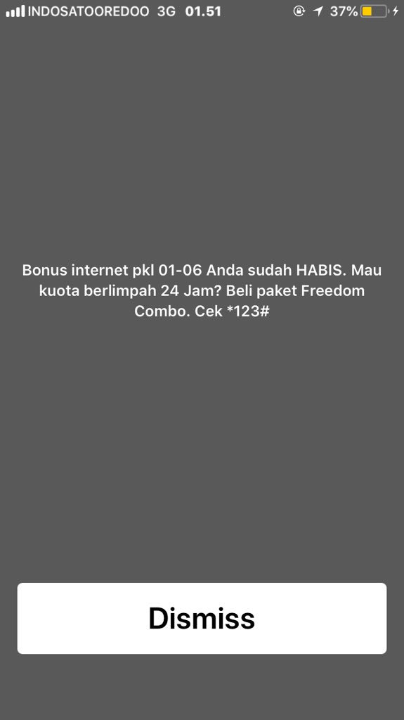 Stephanus84's tweet photo. Kejadian lg njir... @IndosatCare https://t.co/xT1X4eV7fA