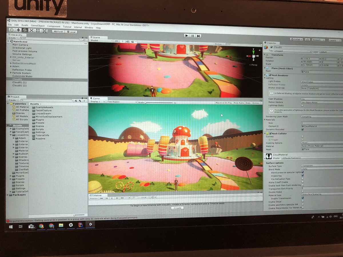 arvindsabaneel's tweet image. #HDRP and #Shadergraph makes everything look so amazing! #UnityHackWeek #NeedsSomeMoreWork