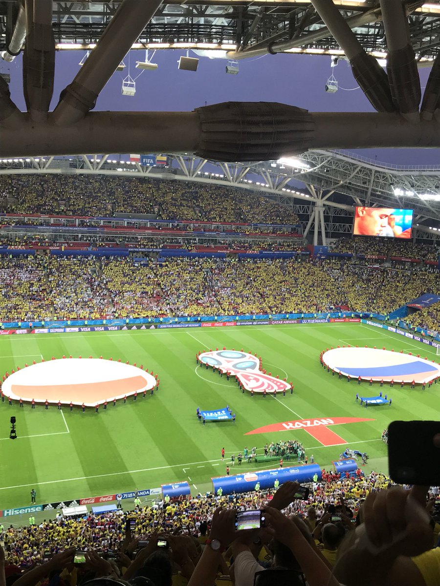 Kamilowski_'s tweet photo. #orangepolska kibicuje w #kazan ! #Mundial18 🇵🇱-🇨🇴 https://t.co/kgGeB5nkpp