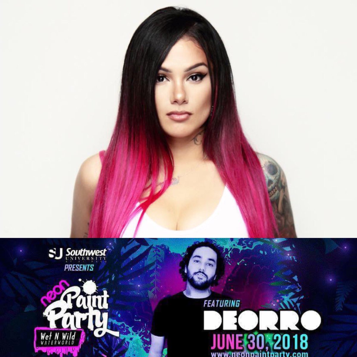Snow Tha Product &amp; Neon Paint Party this week! And many more upcoming events..Stop by for your tickets!
Tricky Falls
6/26- Snow Tha Product 

Wet N Wild
6/30-Neon Paint Party

Las cruces
7/31-Electric Enchantment 

LOWBROW PALACE
6/28 Black Milk NT
6/30 -Reyno 
7/2 Bane’s World