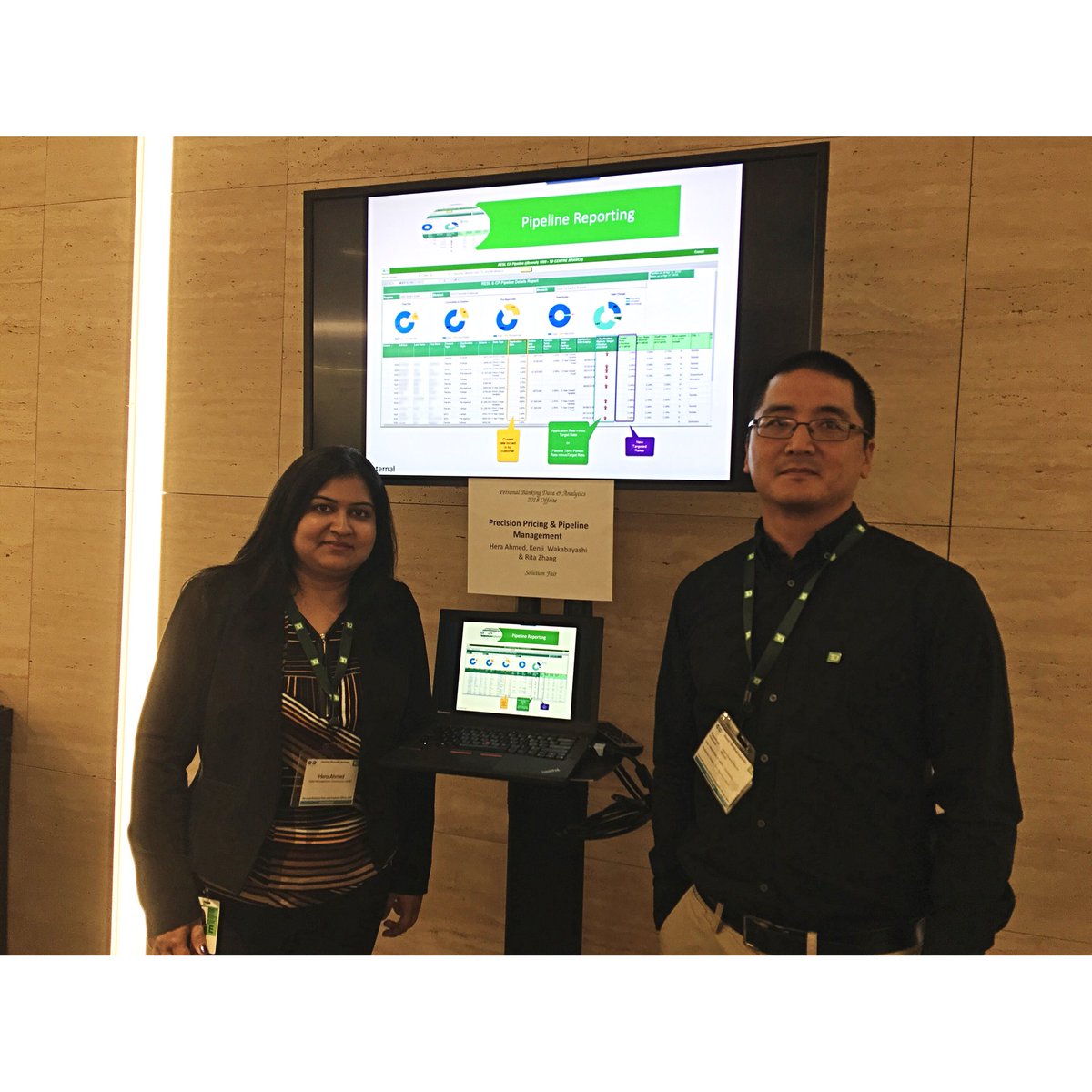 hera_td's tweet photo. Solutions Fair @ Day 2 of PB Data &amp; Analytics off-site.  Lots of great projects show cased #readytoexecute https://t.co/8mpaPT3HWR