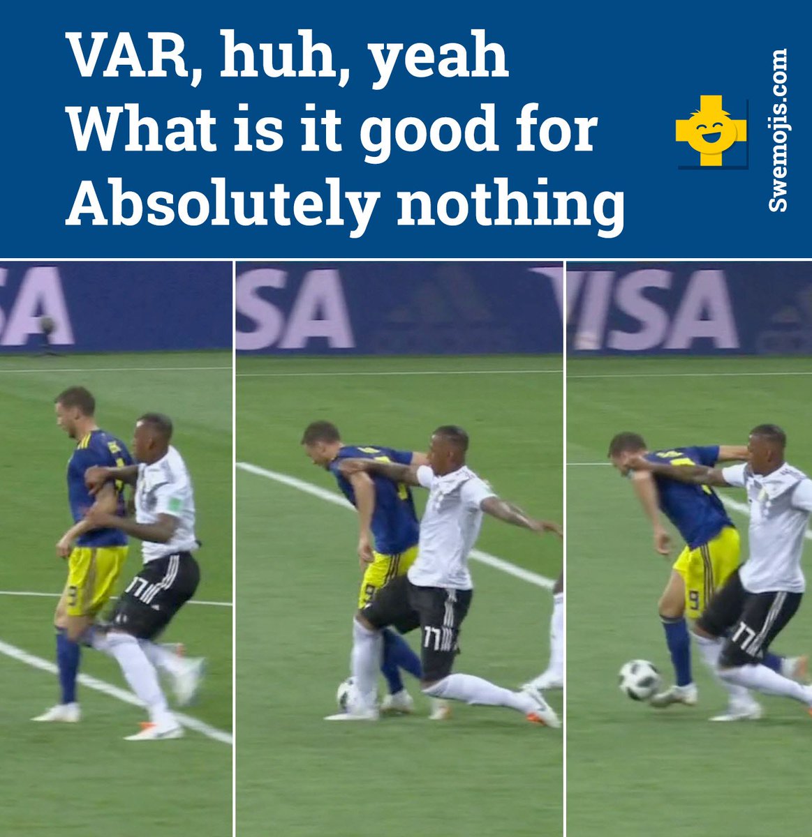 swemojis's tweet photo. #FIFAWorldCup #Sweden #Swede #Sverige #vm2018 https://t.co/pWY0k5hoNF