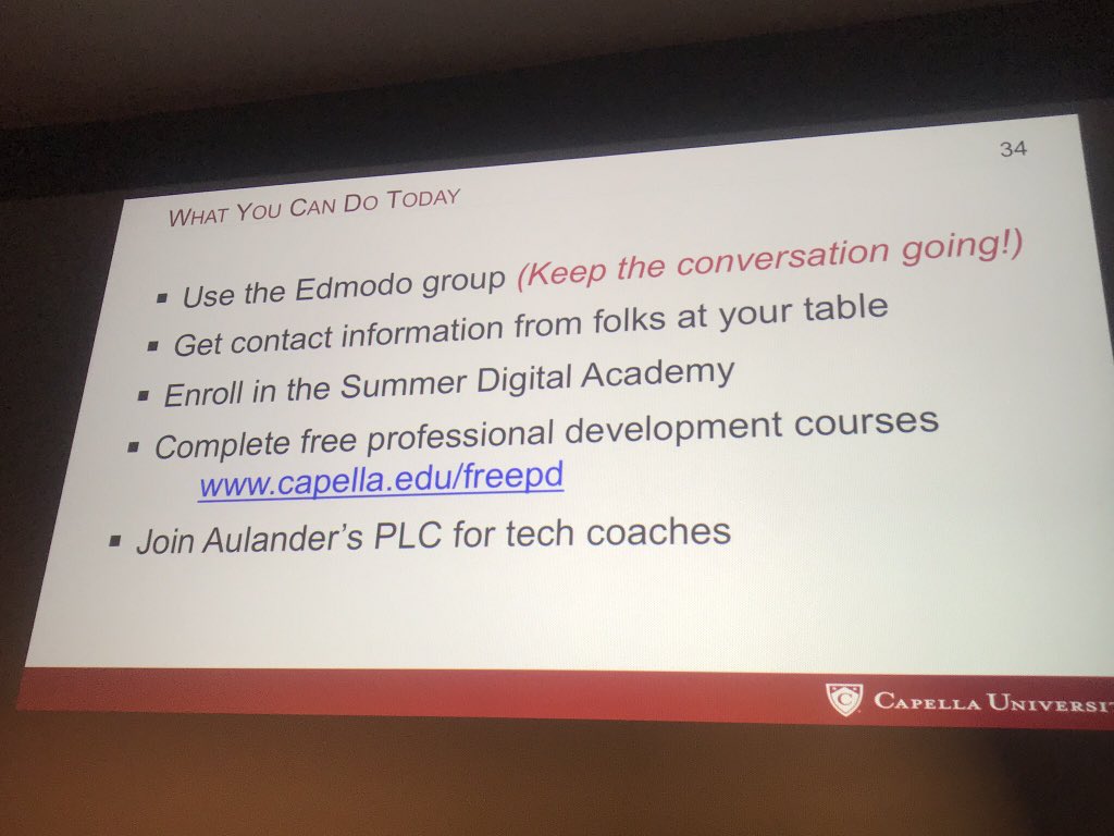 CarissaKopecky's tweet photo. 2. Join this group to access all the amazing coaching resources from our PD event last night! https://t.co/Ss1hMX6eyq #ETCoaches #iste18 #notatiste #notatISTE2018 #onlinePD #onlinelearning #EdmodoAtISTE #edmodolove https://t.co/aKlK3D3ytV