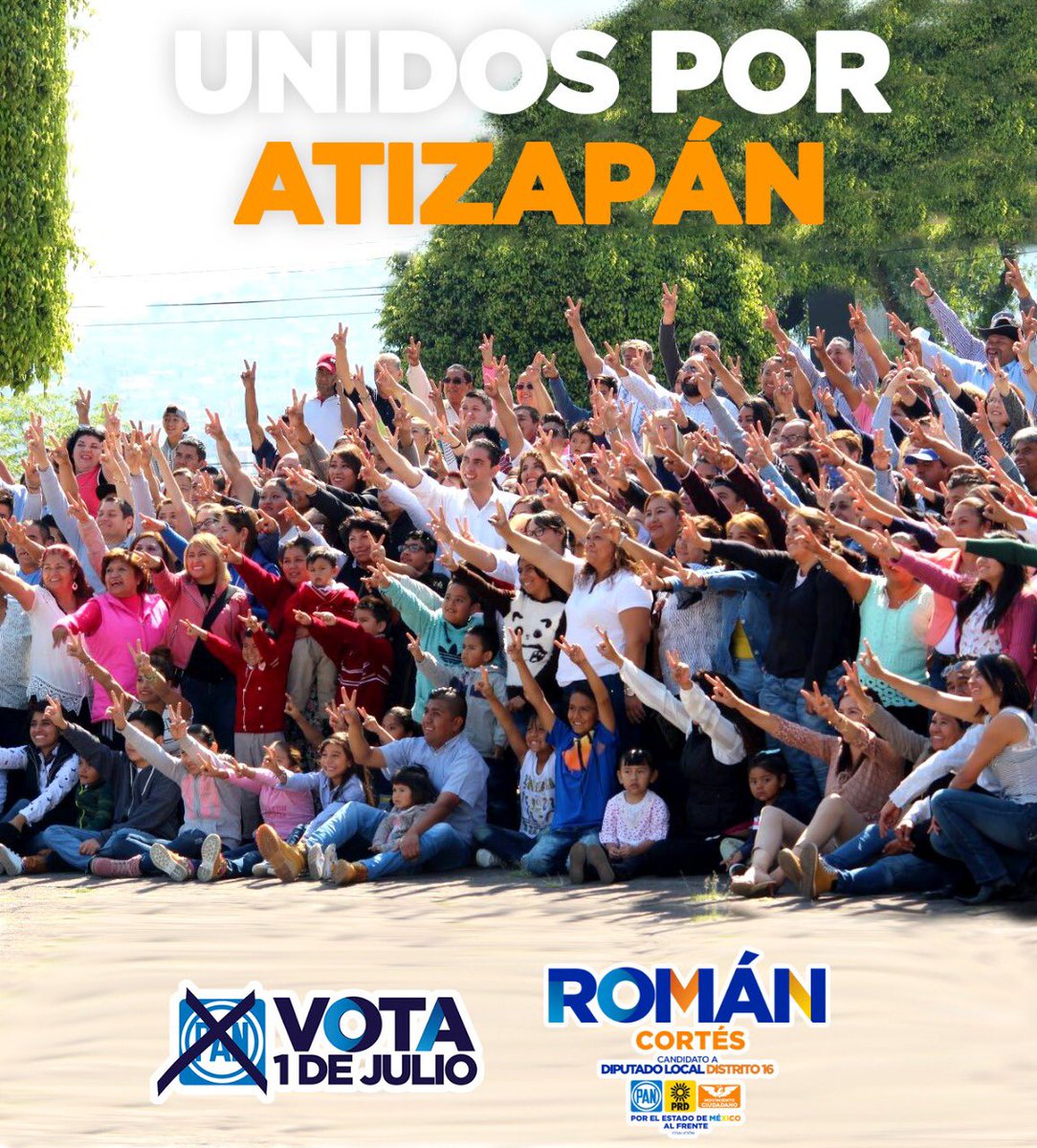 RomanCortesMx's tweet photo. Unidos, como una sola familia atizapense, vamos de frente con el Frente este 1ro de Julio, por un mejor Atizapán!!
#RománCortésPorAtizapán
#TrabajandoPorTuBienestar https://t.co/eSRewkINIK