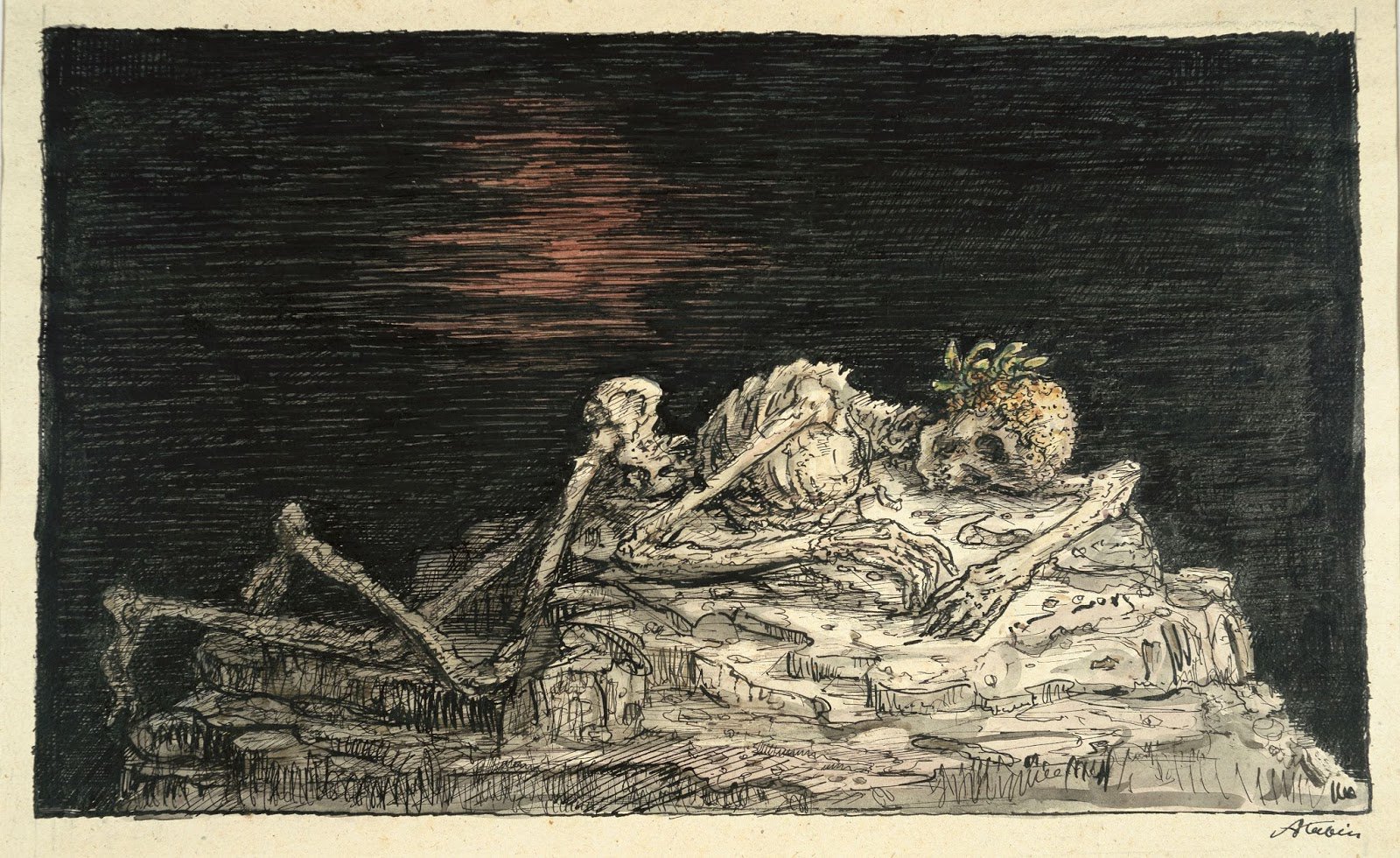  Alfred Kubin - "El final de la guerra"