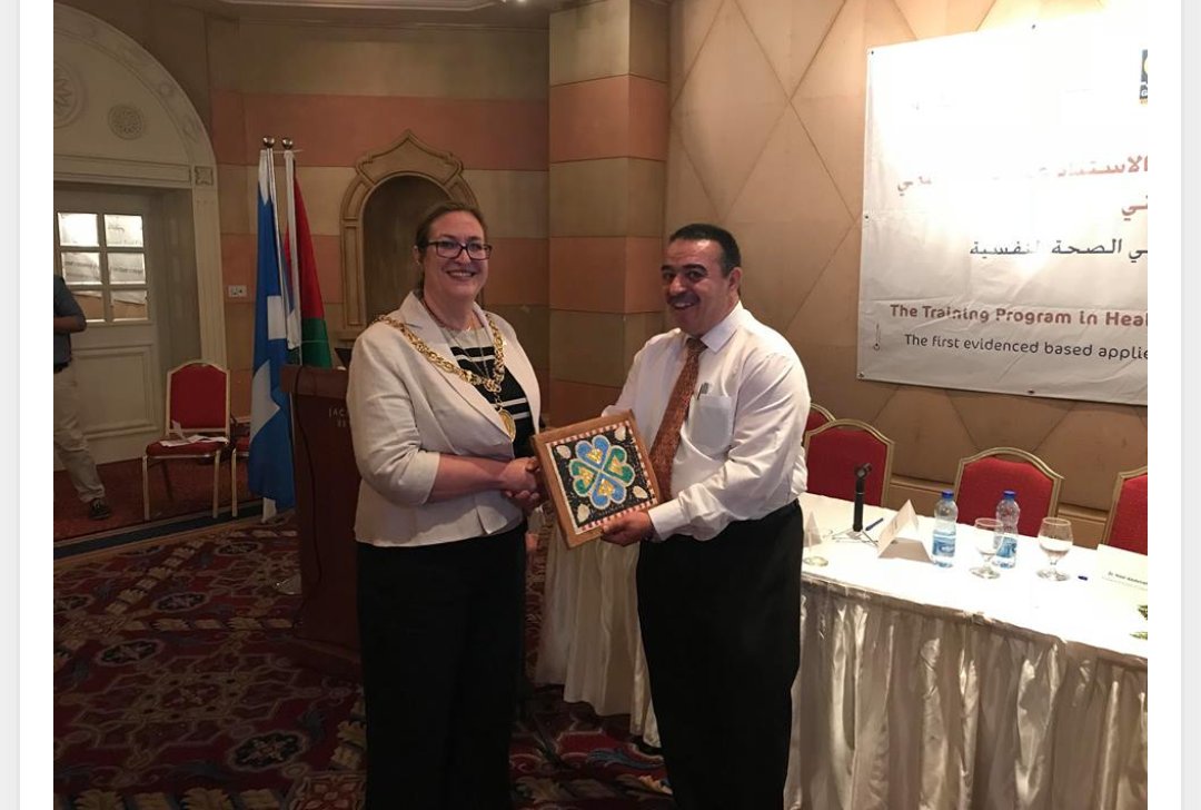 VeraBaboun's tweet photo. First applied child psychology program in Palestine is launched by #EvaBolander , mayor of Glasgow, GTC in Bethlehem,& Glasgow&Dandy univsi https://t.co/QETktjpiFm