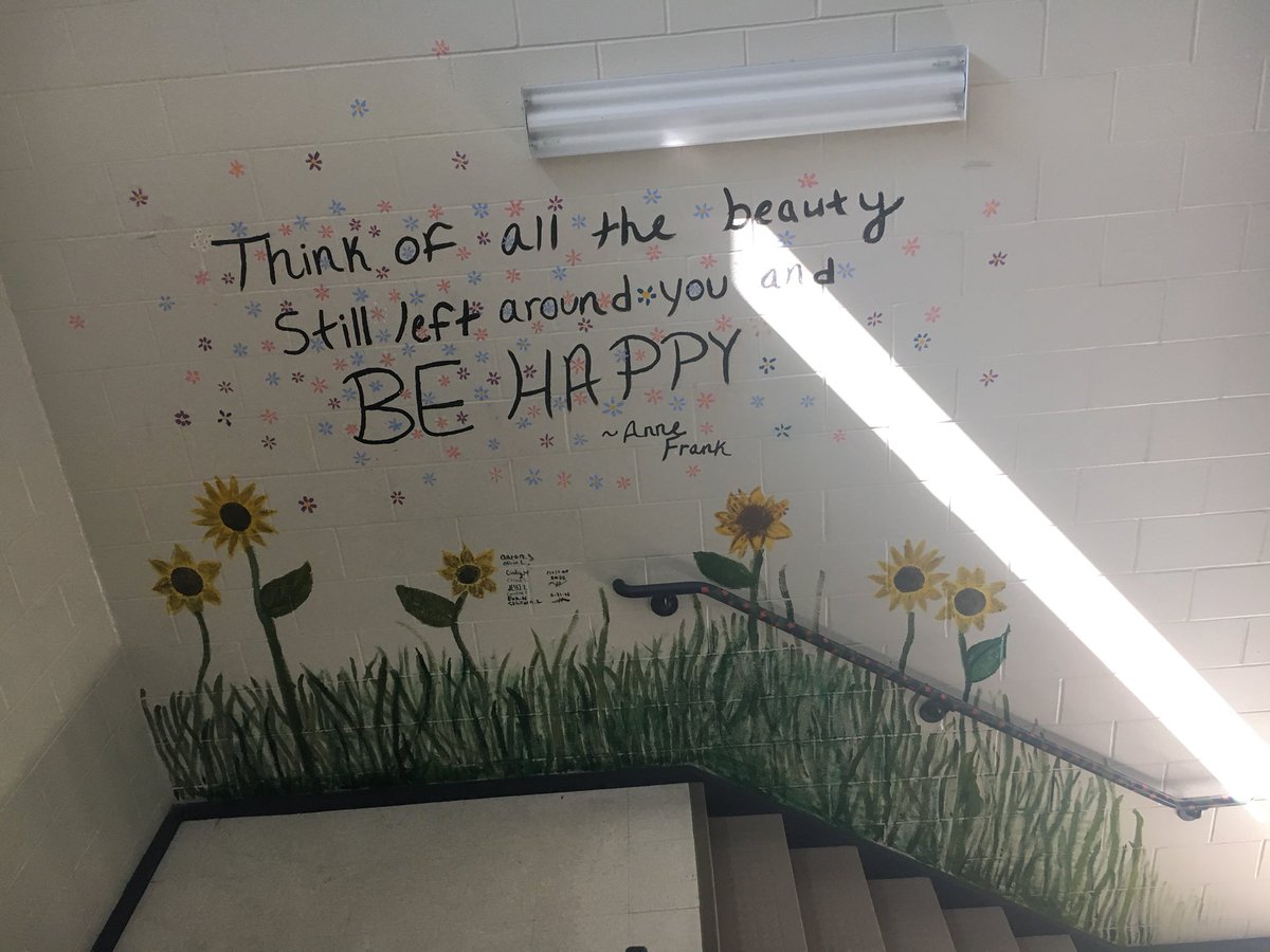 Proud of the Class of 2022.  Leaving a legacy of Art behind!