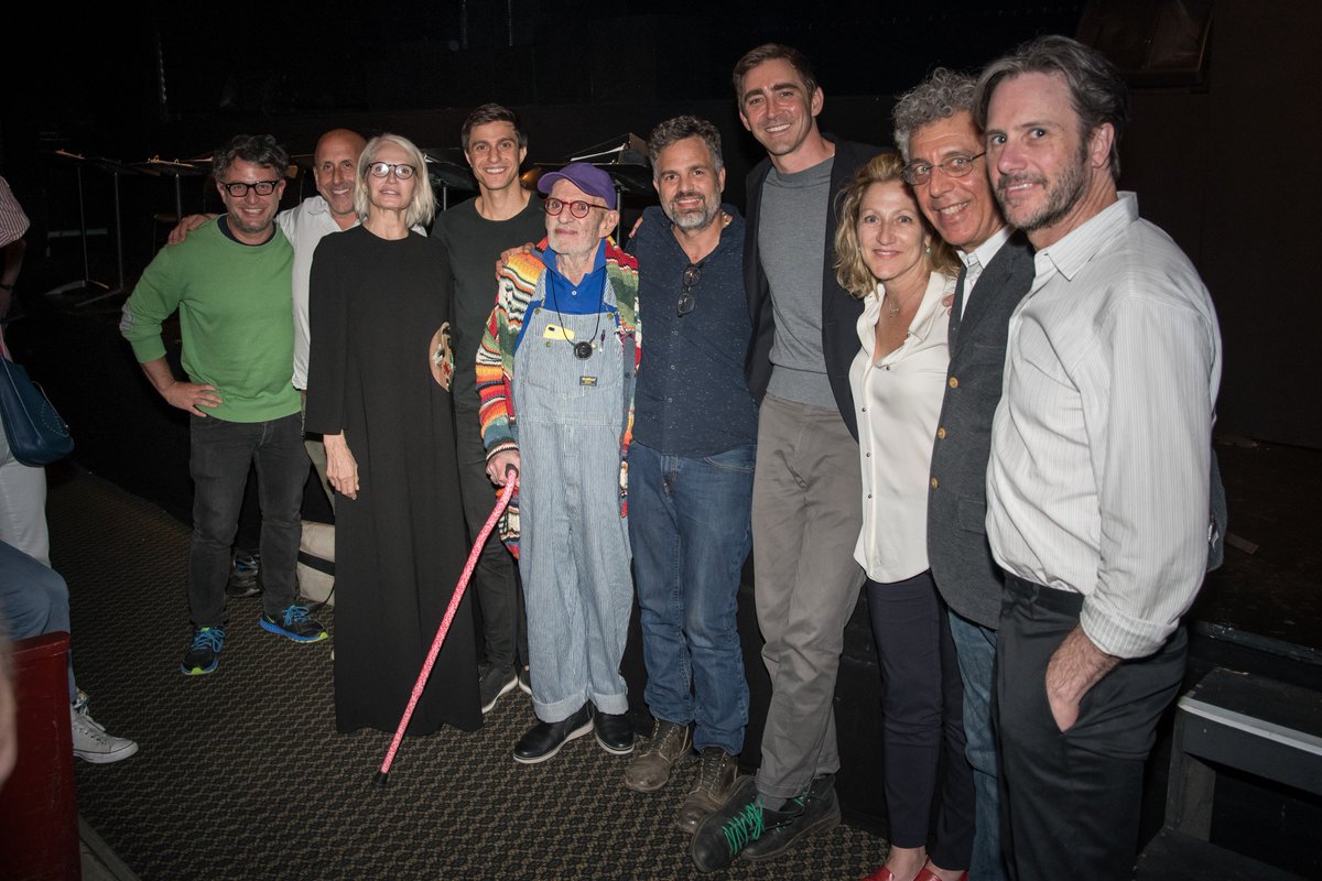TheNewGroupNYC's tweet photo. An unforgettable evening celebrating Larry Kramer's birthday and seeing this incredible group of actors read THE DESTINY OF ME! https://t.co/gOTXV36bOS