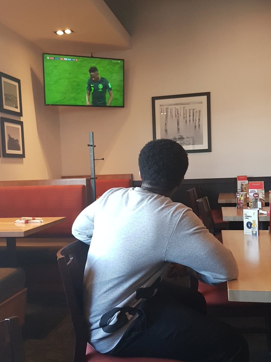 Good Game Today from the boys. #NIGERIA VS #ARGENTINA. #FIFAWORLDCUP