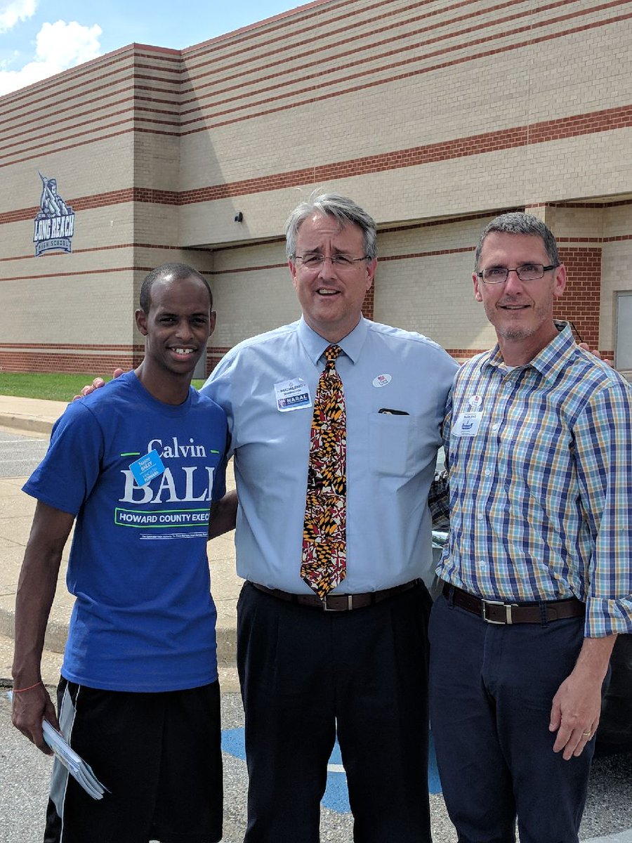 RichMadaleno's tweet photo. Great vibe at @hcpss_lrhs in Columbia! What a great day to travel the state today. #MadalenoforMaryland #MDpolitics #MDGov #ElectionDay https://t.co/PDieRct0np