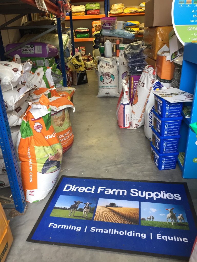 dfsgloster's tweet photo. We’ve recently moved into our new shop, come and see us in #Quedgeley near #Gloucester for feed, bedding and supplies. #glosbiz #animalfeeds #buylocal https://t.co/U0wnNAZGc8