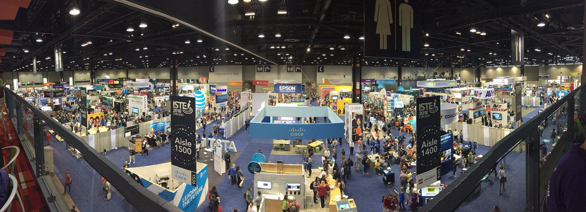 BethWalton81's tweet photo. So thankful to be a part of an innovative and encouraging school district! @scsd2k12inus I have gained so much in 2.5 days at #ISTE18 ! I hope all of the my future teacher students find a school that supports their teachers like #scsd2 https://t.co/22Ab6T8K4i