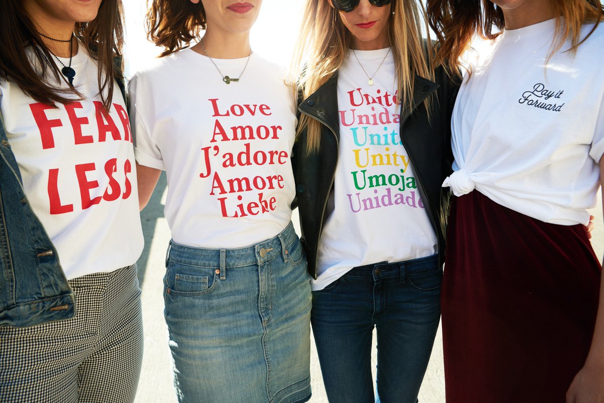 thegivingkeys's tweet photo. WE HAVE T-SHIRTS!!! Wear your statement with fashion that gives back. Made in partnership with @knownsupply, who aims to humanize the apparel industry. Get yours at https://t.co/n7gkdgv2X9 https://t.co/XdLOZaffSx