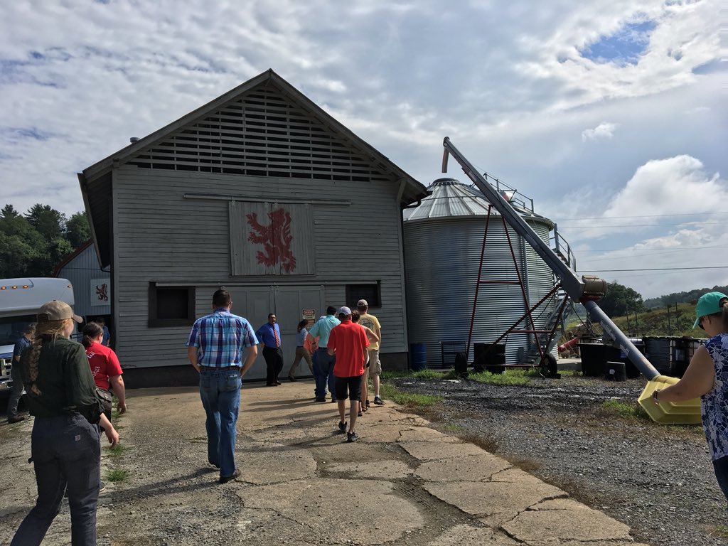 CityAggie's tweet photo. Day 2 Tours at #RegionV #NAAE Conference! Morning Tour - @BiltmoreEstate Westside Ag! #TaylorFFA #vcscte https://t.co/zdEPAMKsdk