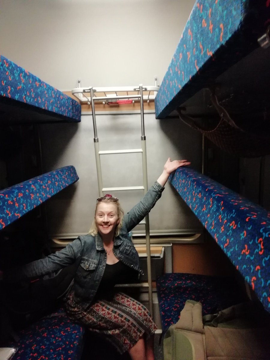 SfBeatrice's tweet photo. Tonight's accommodation #interrail #nextstopprague https://t.co/BQxfHKvEhJ