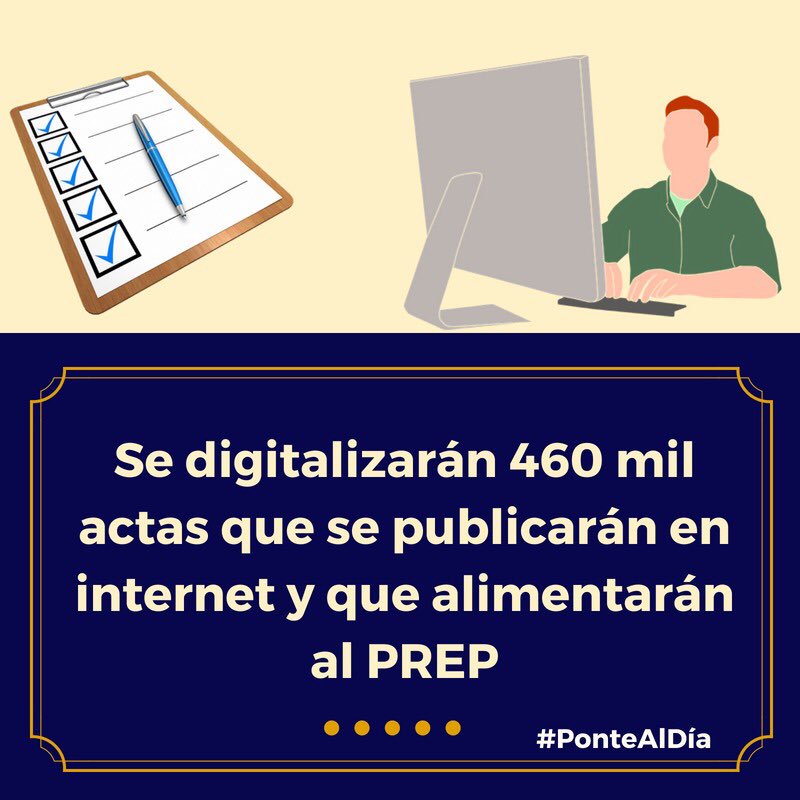 ObservatorioIIJ's tweet photo. ¿Ya sabes que es el PREP? 
#PonteAlDía https://t.co/pmGuOLG55l